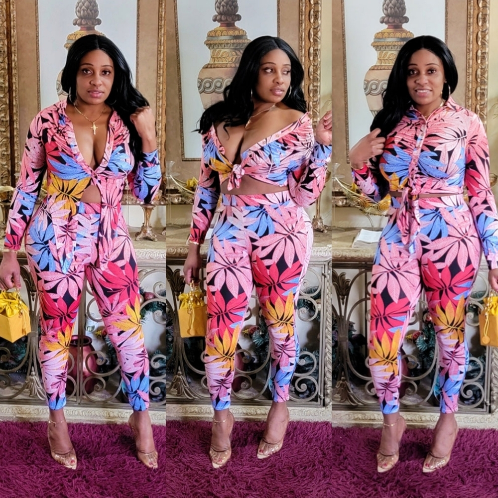 Palms 2 piece set